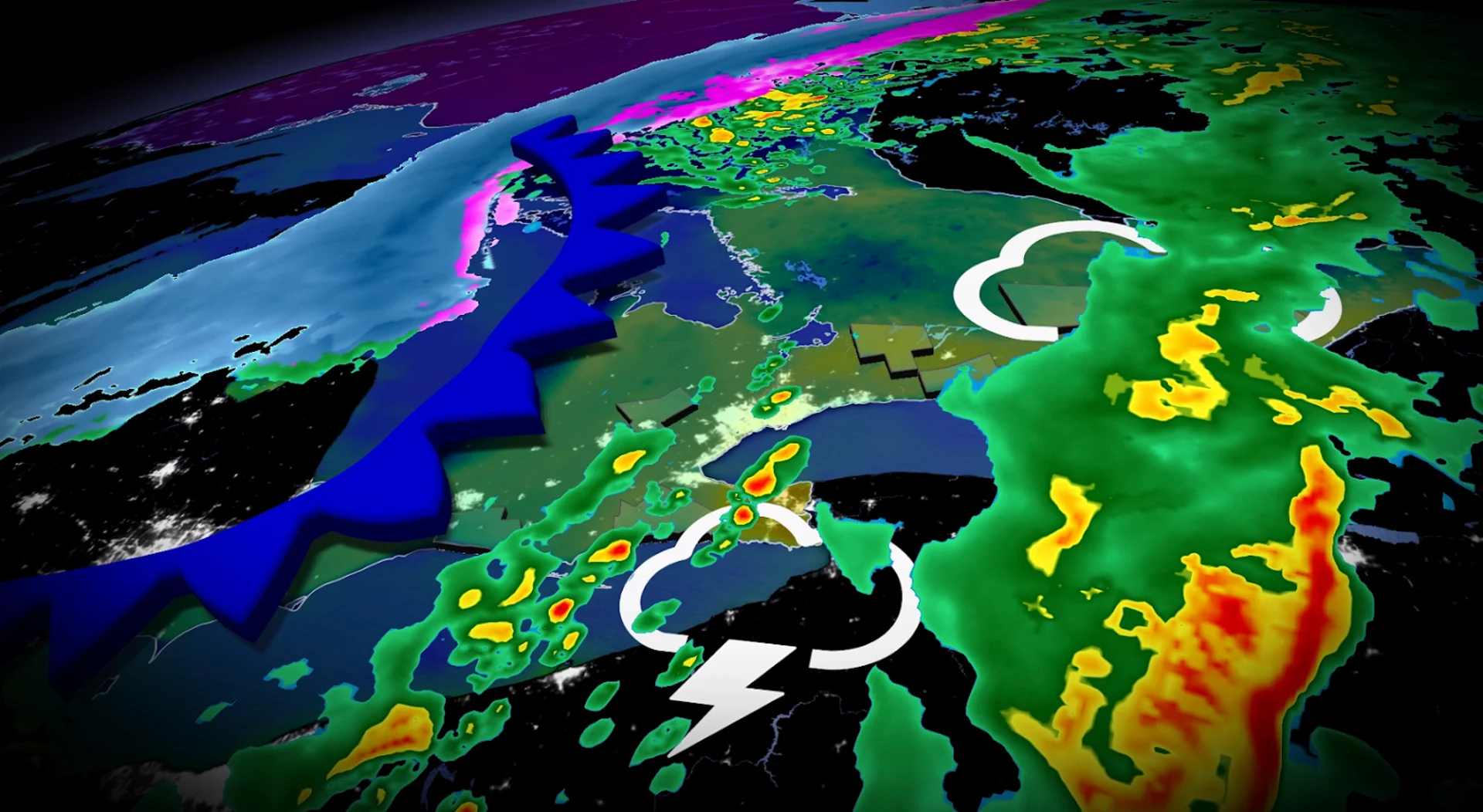 Hazardous winds, rounds of thunder to close out Ontario's weekend