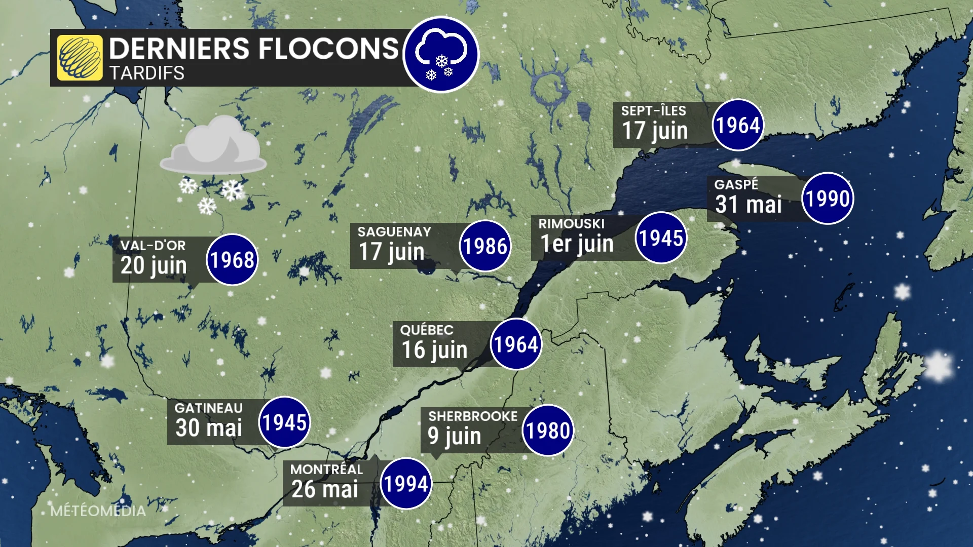 Surprise : vous pourriez voir de la neige dans les prochains jours
