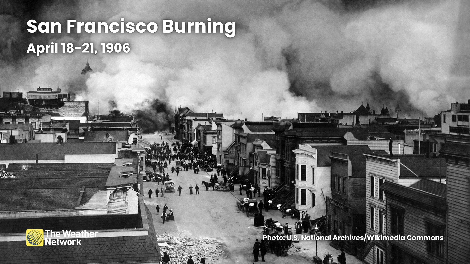San Francisco Burning April 1906