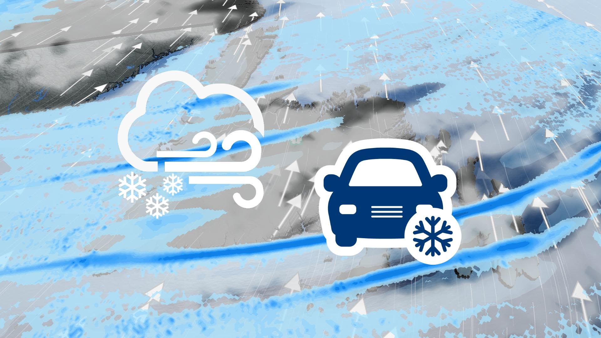 Parts of Newfoundland may see up to 50 cm of snow from intense squalls ...