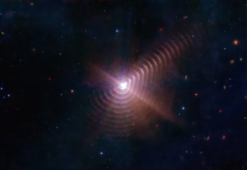 Webb Telescope spots cosmic fingerprint a century in the making