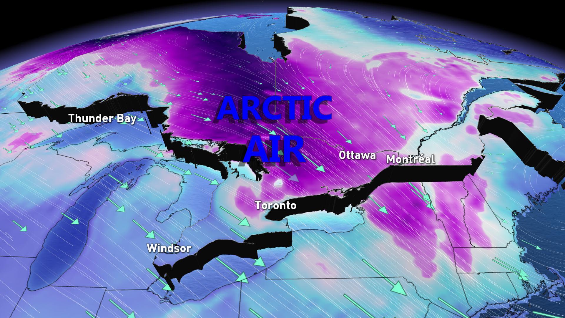 Ontario: Snow squalls to taper off Thursday, but the bitter cold will ...