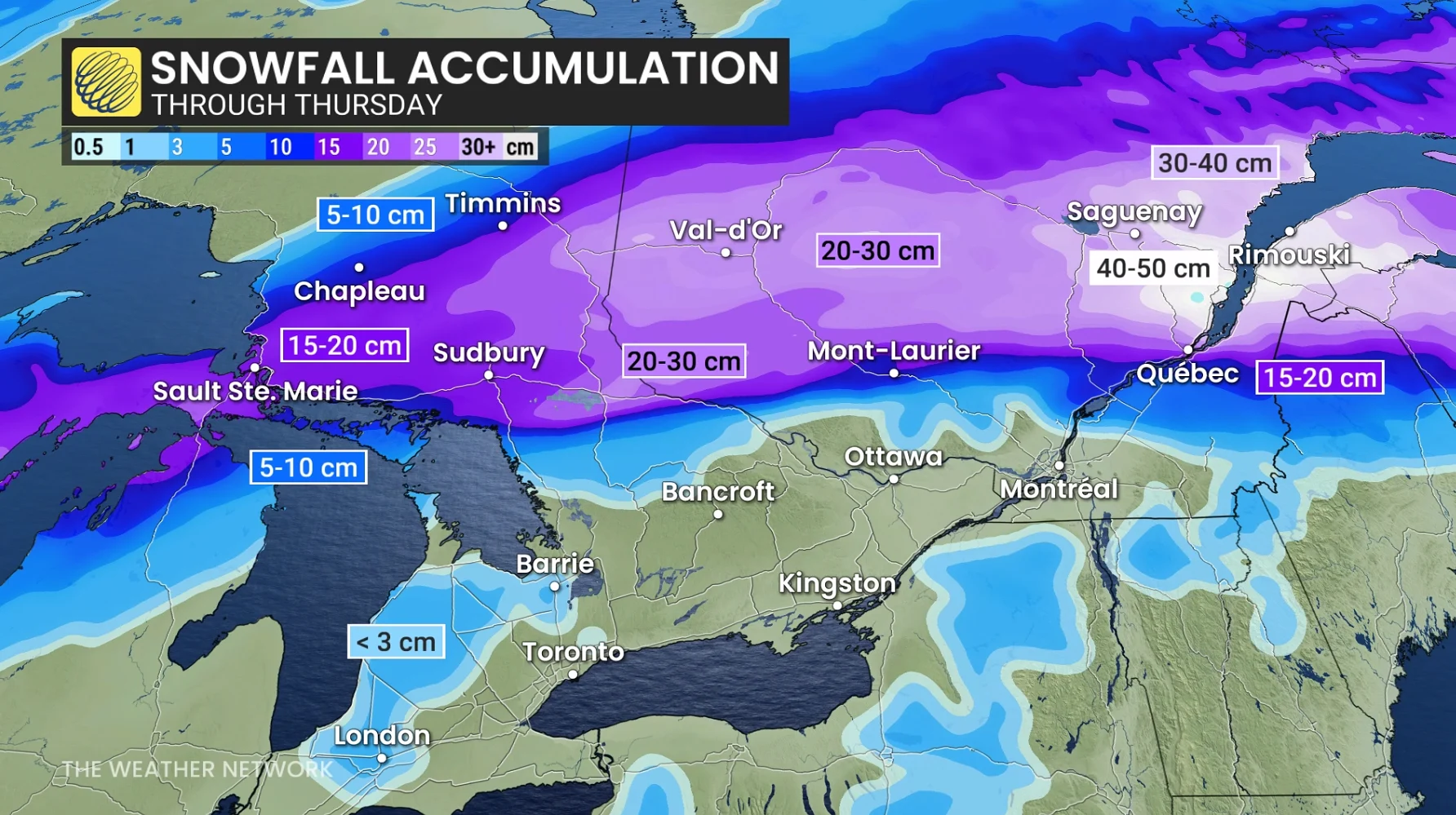 Baron - ONQC snow through Thursday - Mar 10