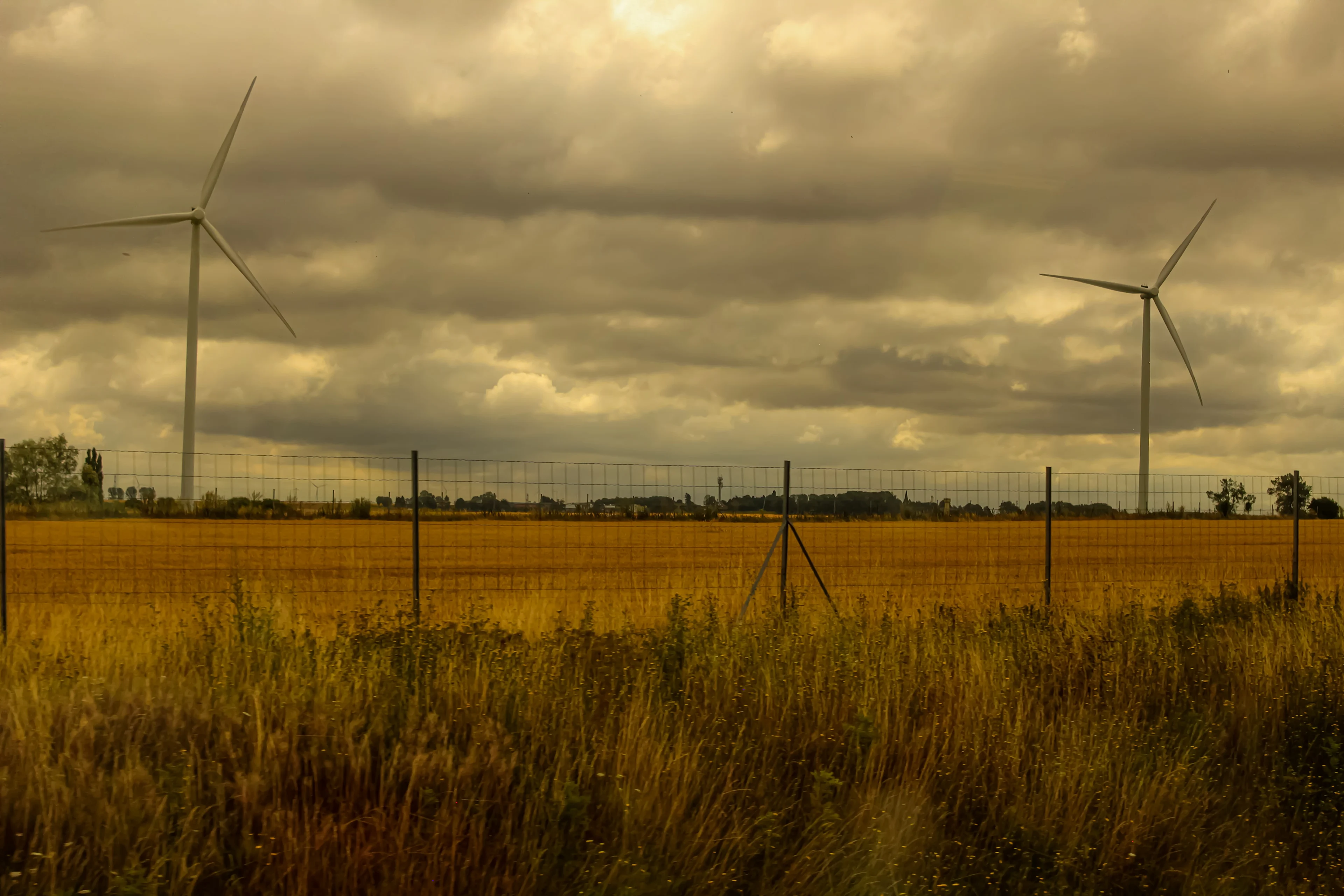 Sami Russell wind turbines Unsplash