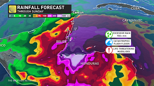 Life-threatening Floods Expected As Tropical Storm Sara Forms - The ...