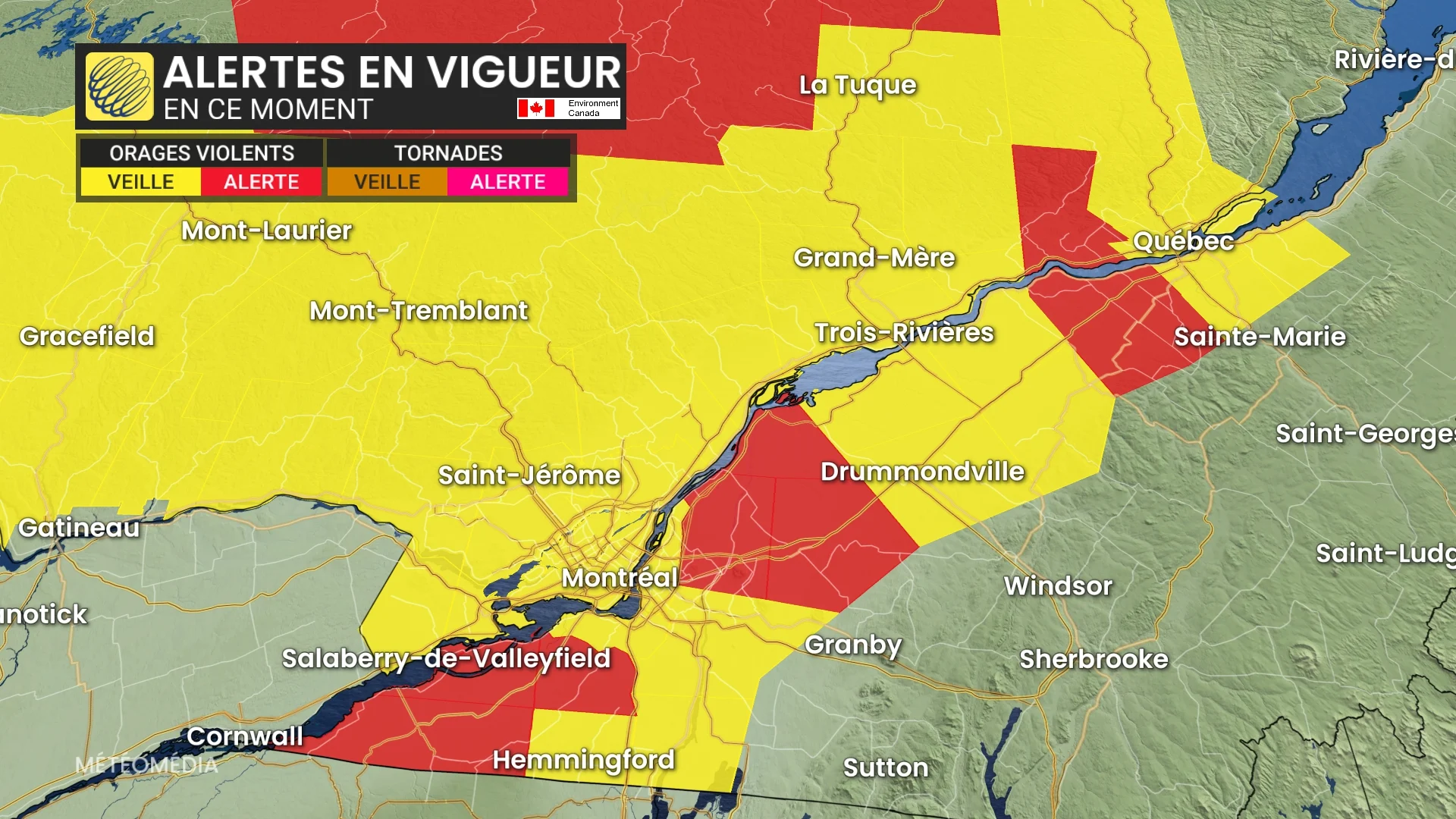 ALERTE MONTEREGIE