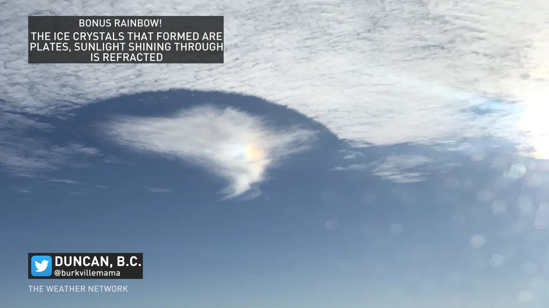 Fallstreak rainbow baron