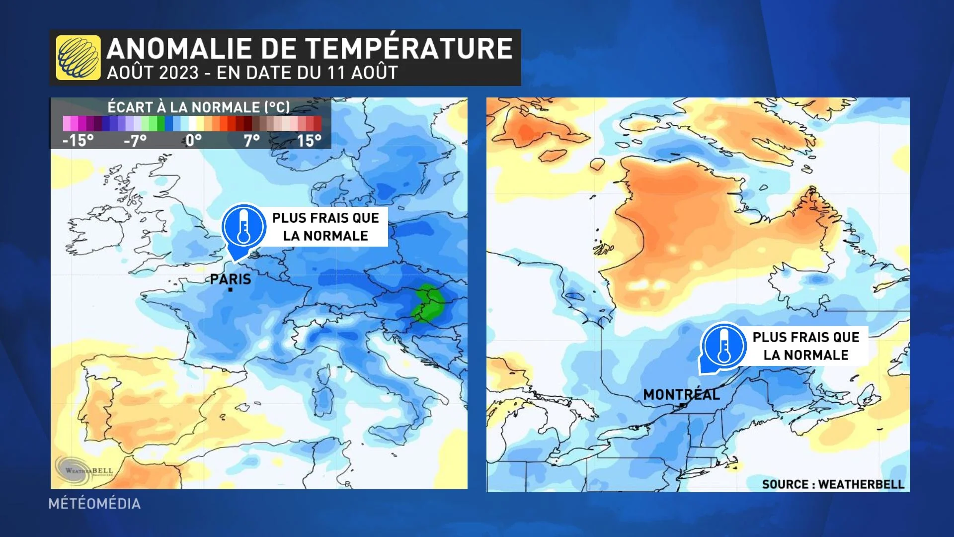 Anomalie de température