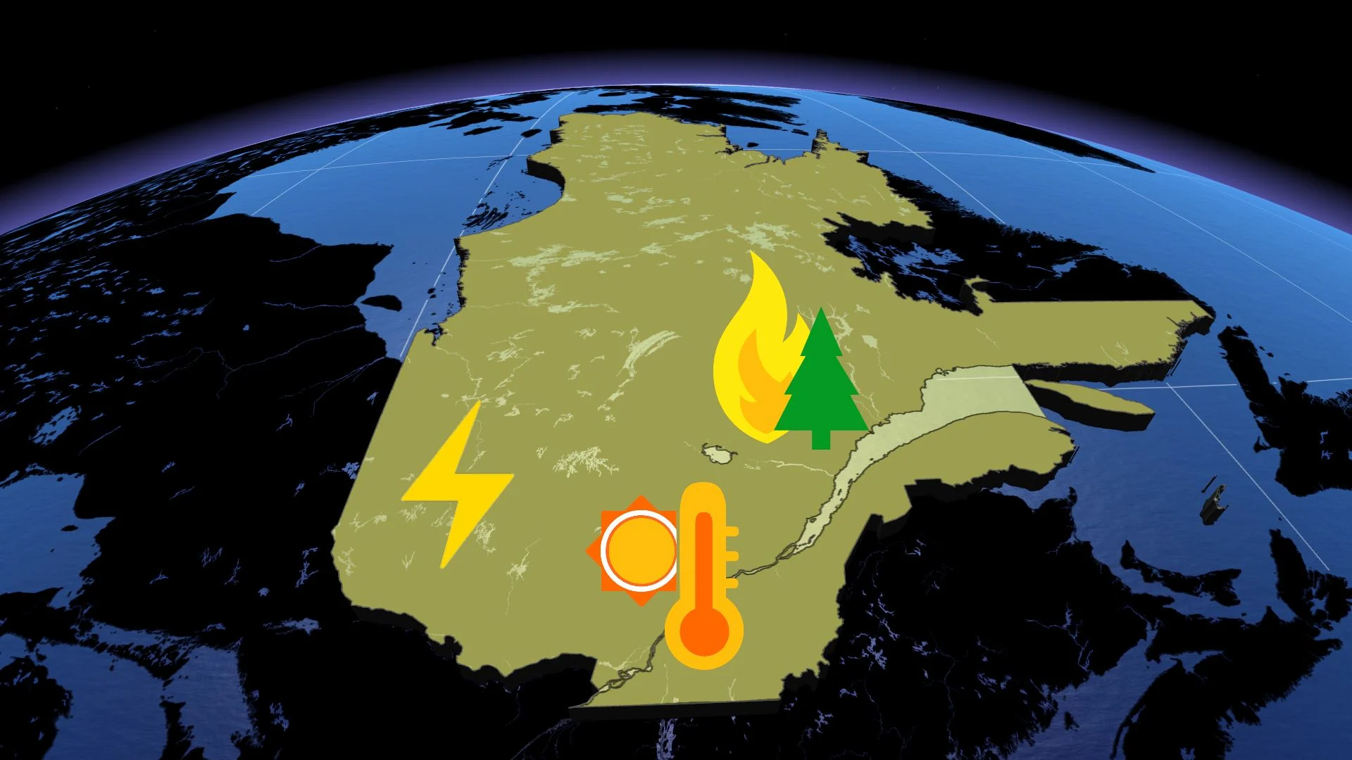 Risque d'orages violents au Québec : des secteurs sous surveillance