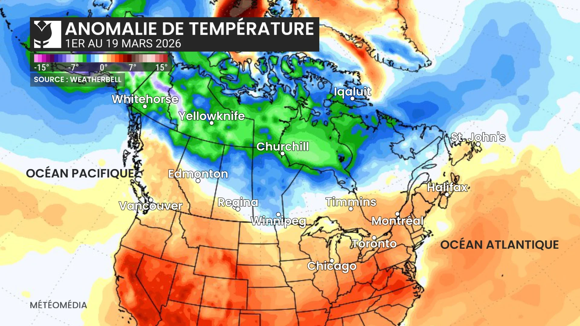 anomalie de temperature