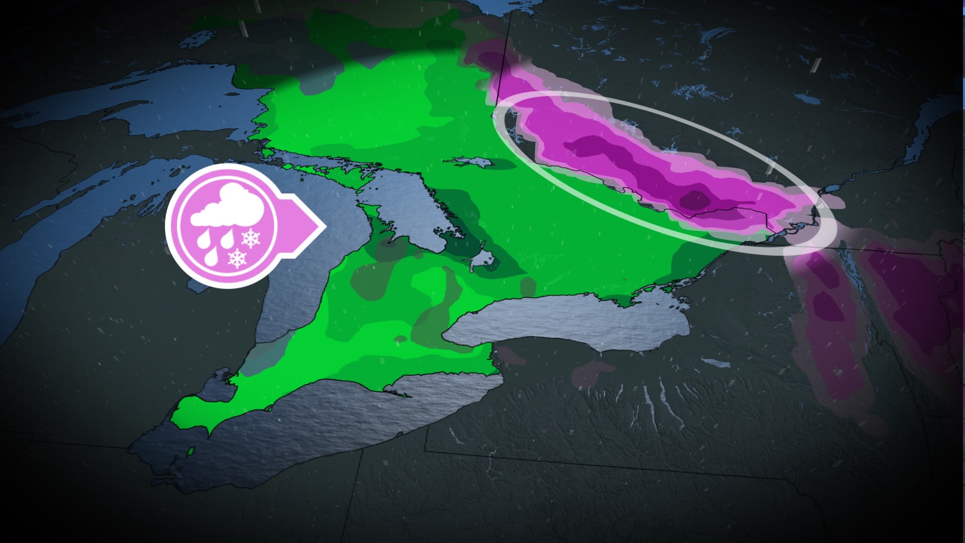 Potential for snow, rain and freezing rain in parts of Ontario, Quebec ...