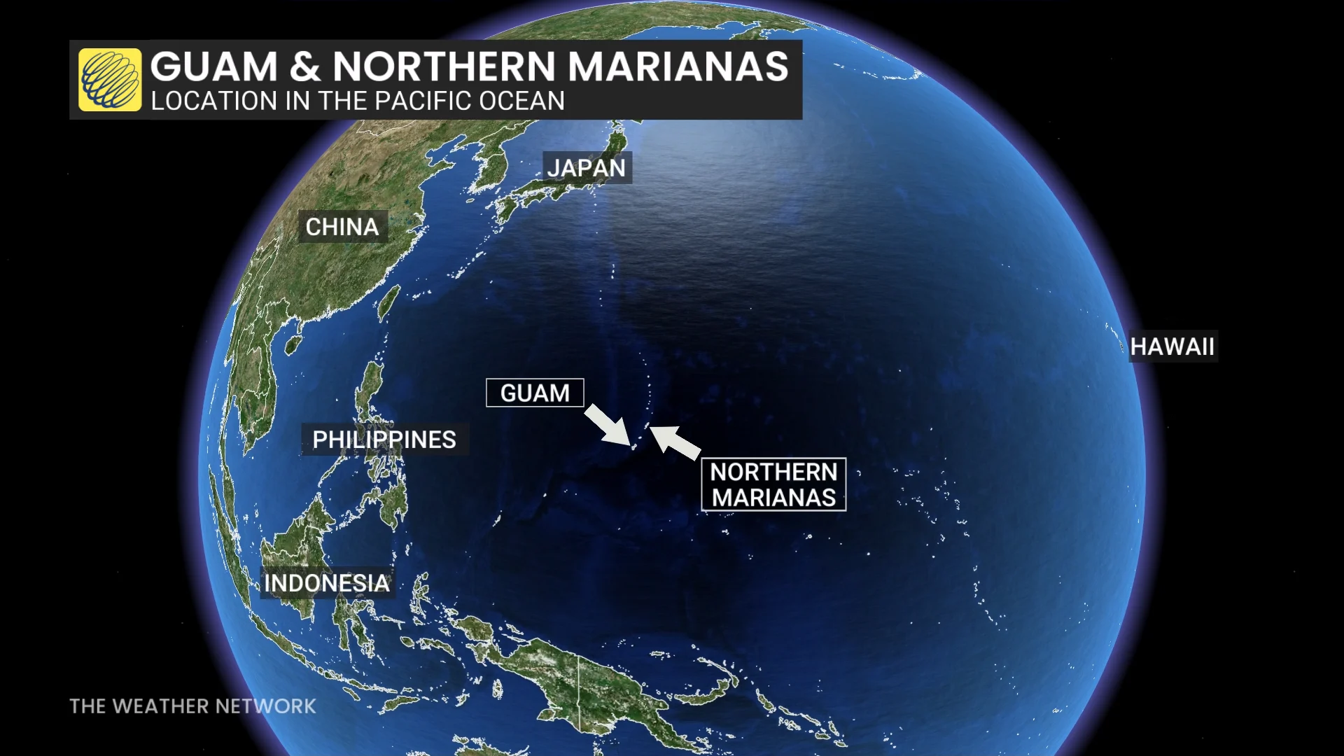 Guam Northern Marianas Locator