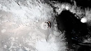 This huge volcanic eruption altered Earth’s atmosphere