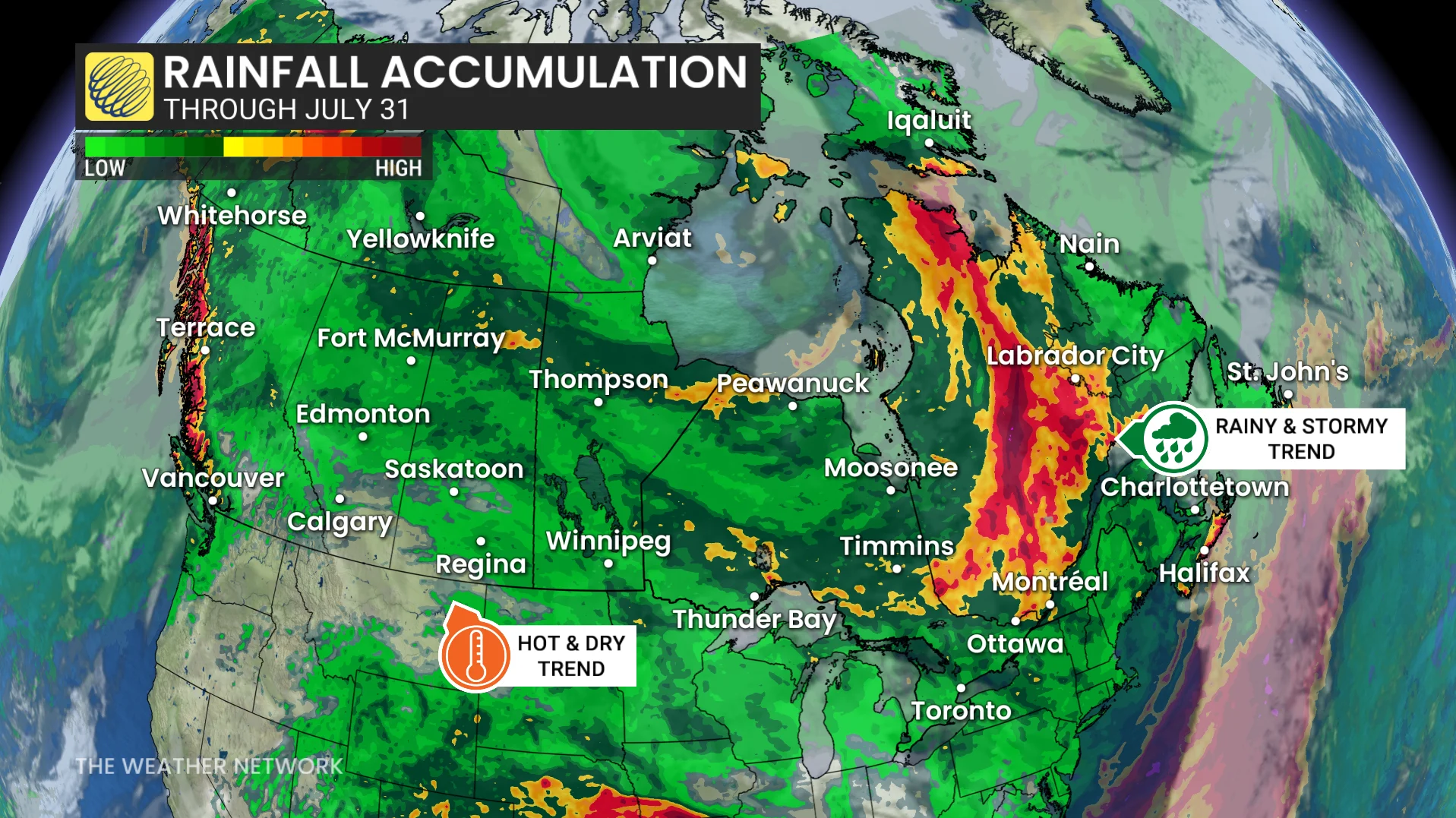 Baron - National rainfall - July 23