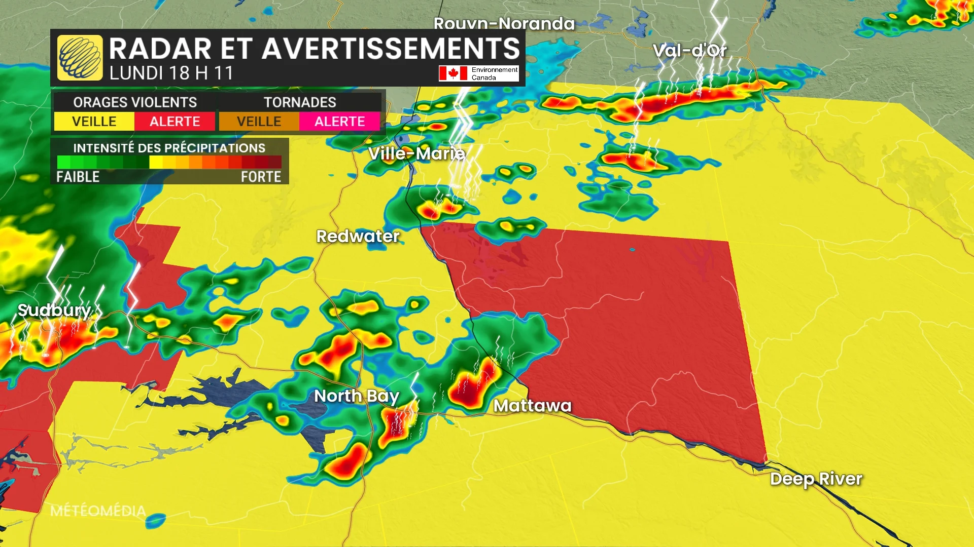 Orages possible en après-midi