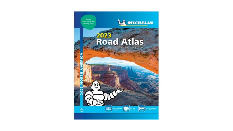 Amazon, Michelin Road Atlas, CANVA, road trips