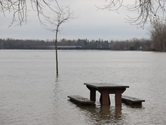 Beauce : les inondations sont les plus critiques du Qc