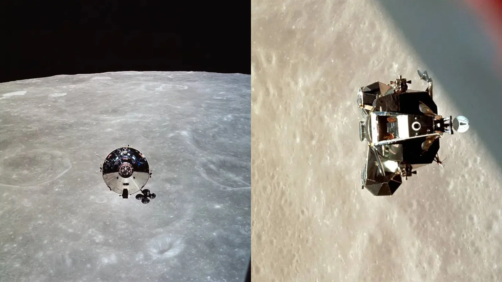 Apollo 10 - Command Module and Lunar Module composite - NASA