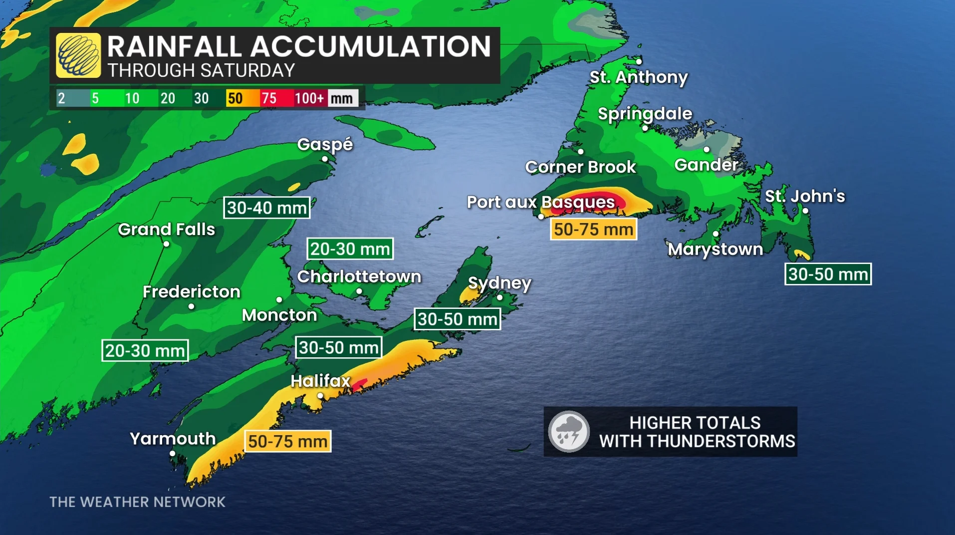 Baron - Atlantic rainfall - July 22