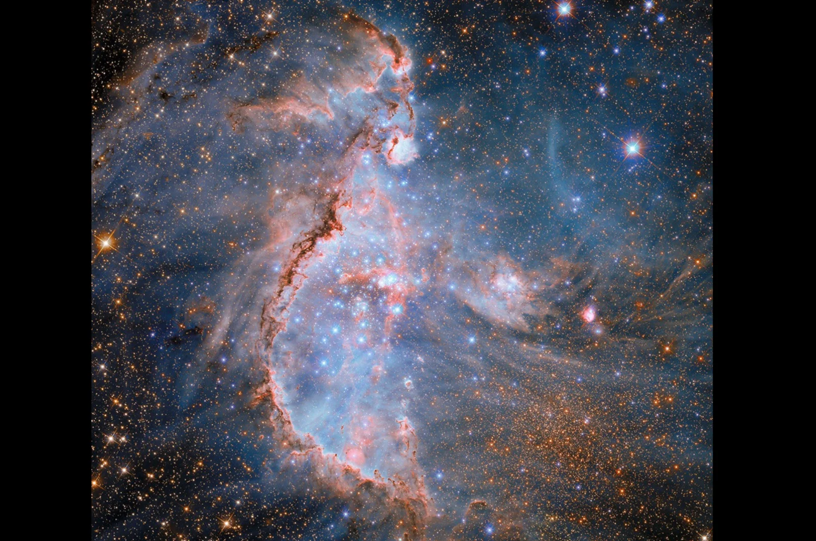 Star-forming region in the Small Magellanic Cloud - Hubble