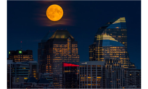 Pink moon rises on overnight! Watch the April full moon in a free webcast