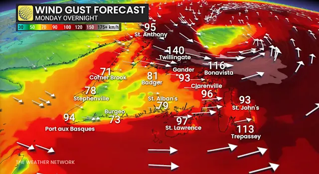 Widespread disruptions likely in parts of Atlantic Canada - The Weather ...