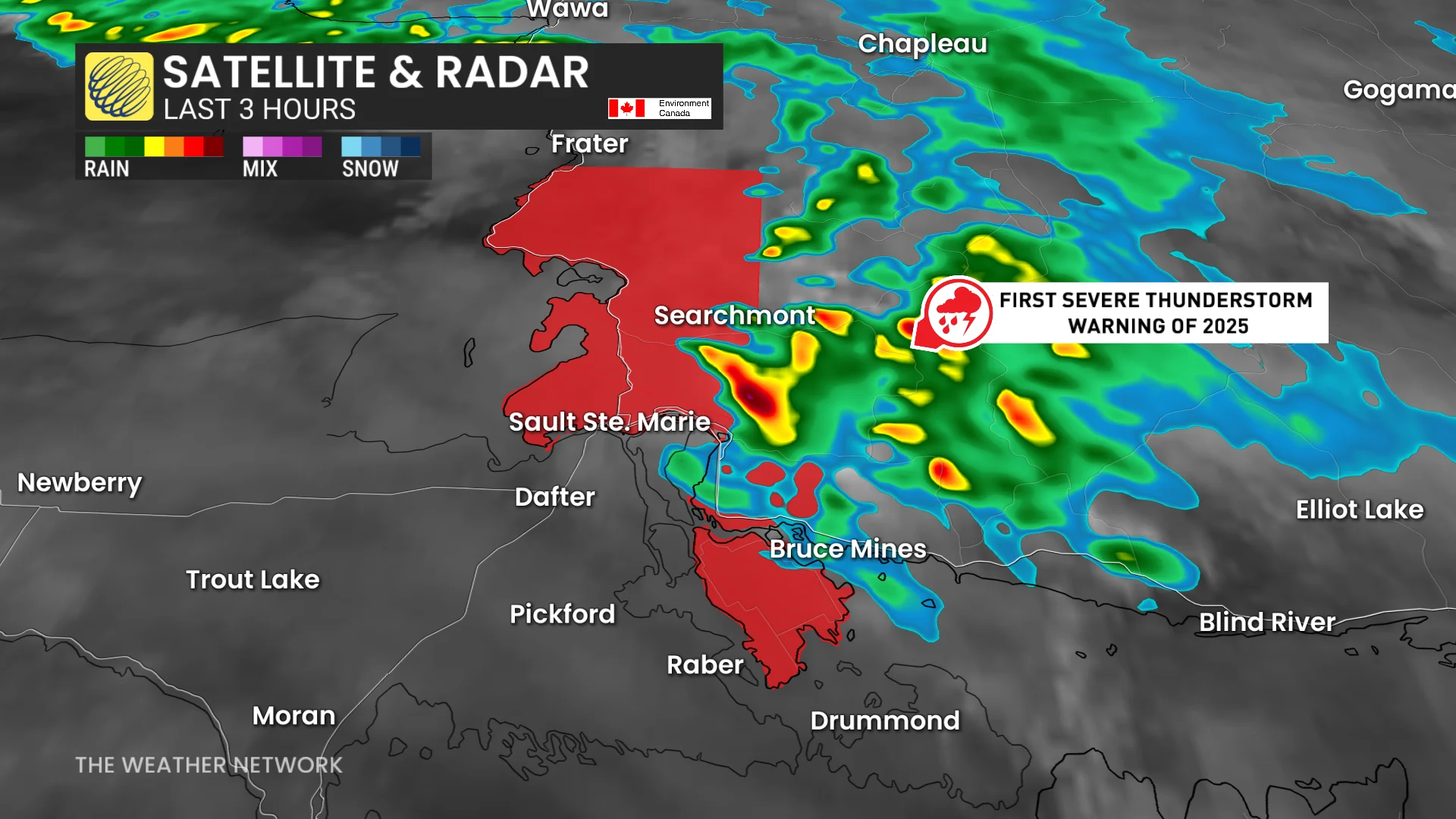 First severe thunderstorm warning 2025