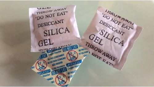 ...annoying' silica gel packets you get in packaging. 