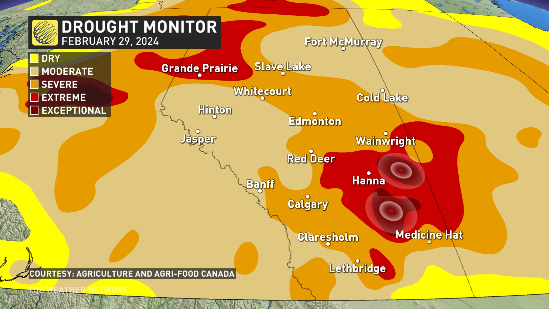 Alberta spring is off to a wintry start, with 30 cm of snow possible ...