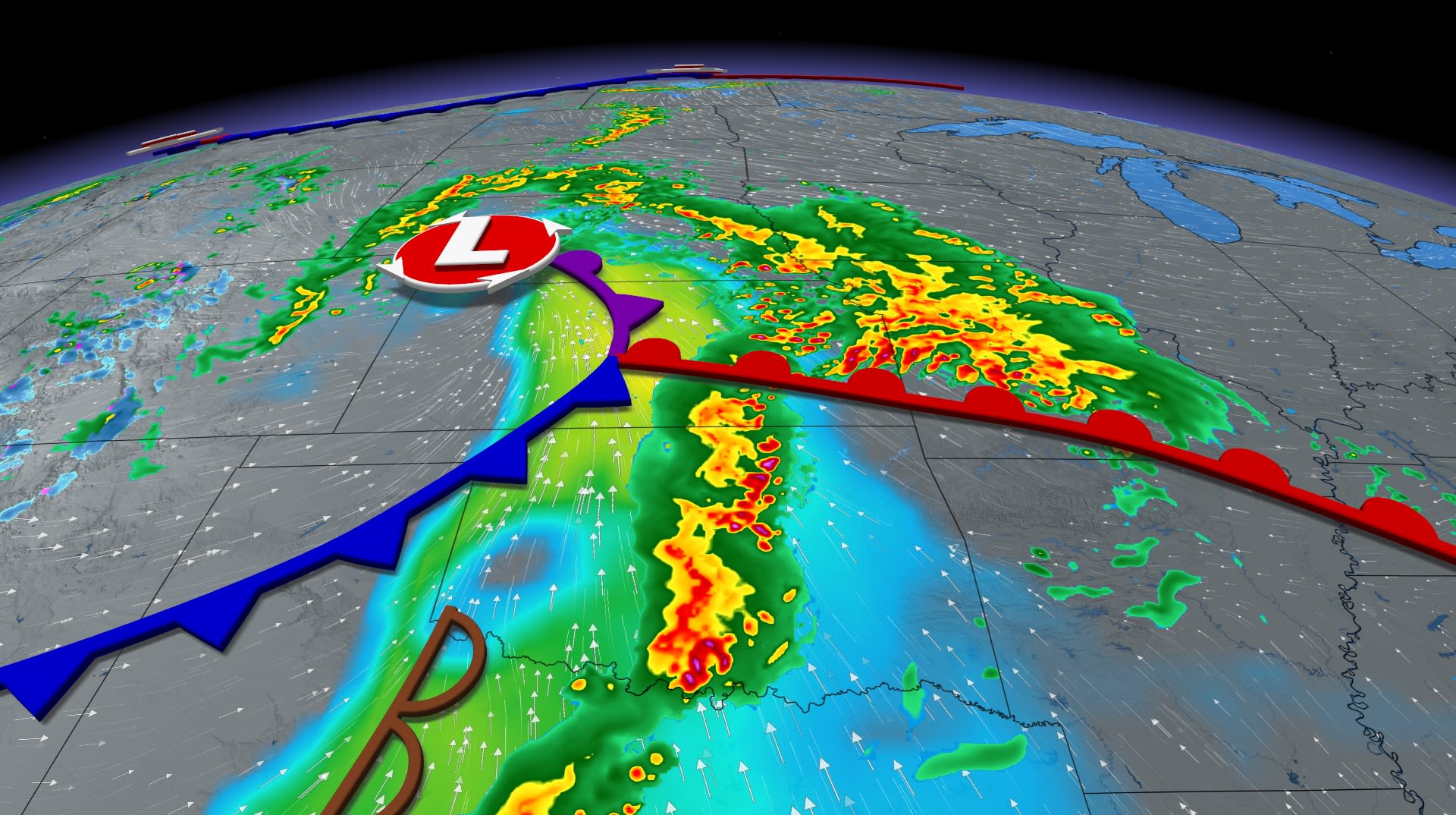 Travellers beware: Multiple days of severe storm risk unfolds in the U ...
