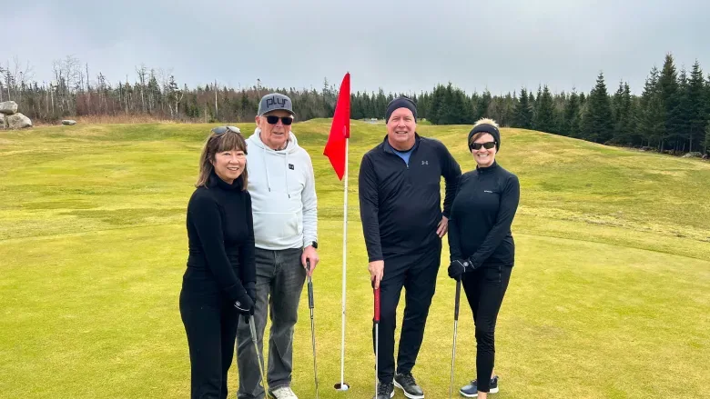 (CBC) winter golf halifax nova scotia