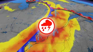 Inondations possibles : les orages pourraient être violents aujourd'hui. Détails ici.