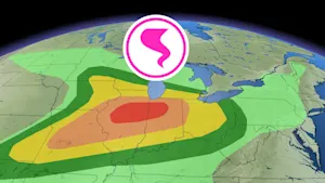 Mercredi : 40 millions de personnes menacées par des orages très violents. Détails ici.  