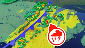 Risque d'orages violents aujourd'hui : trois choses à savoir.