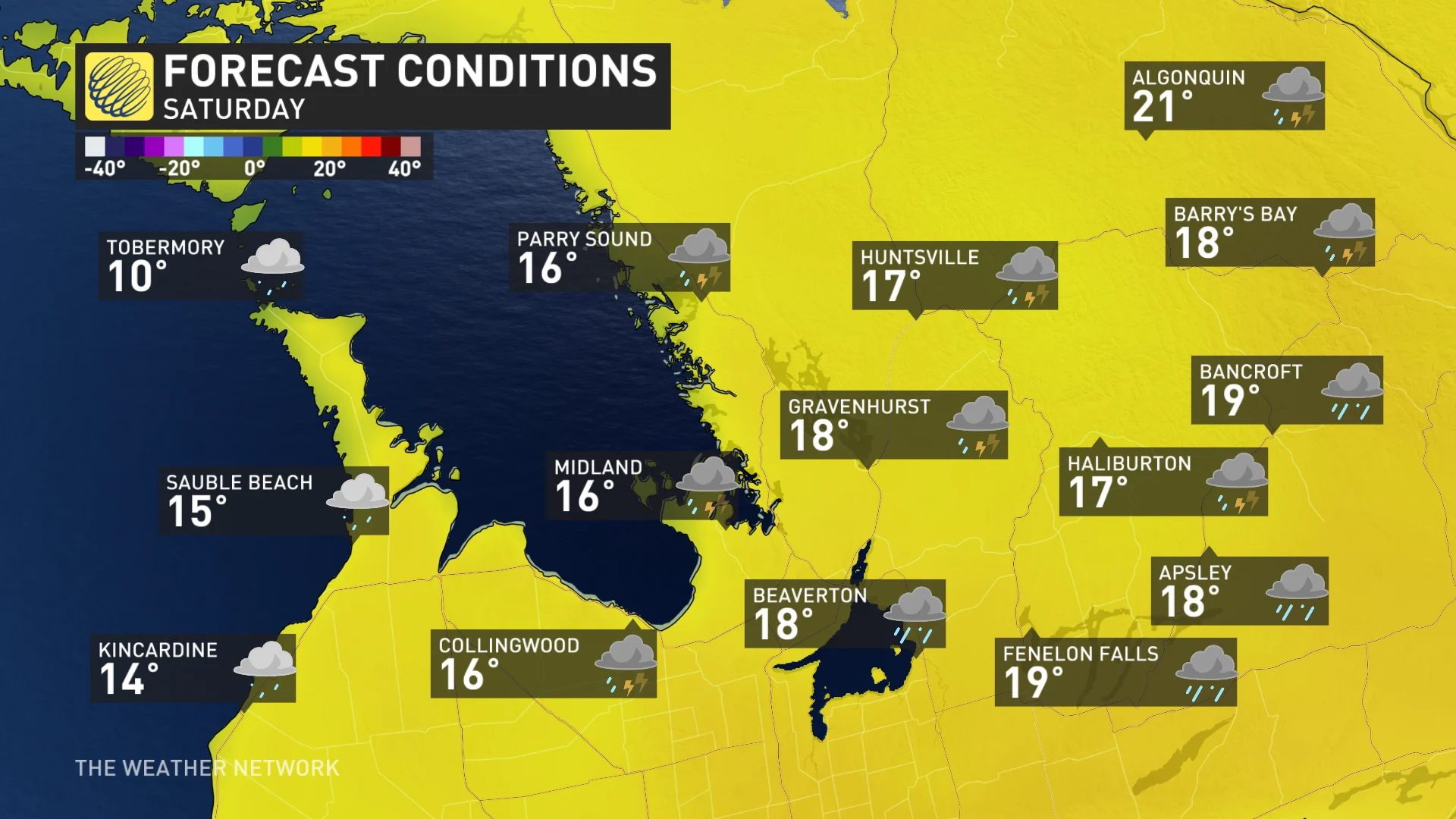 Barron - Saturday Northern Ontario Forecast