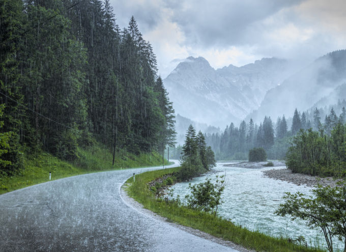 Heavy rain in Tyrol, Australia. (Thomas Winz/ The Image Bank/ Getty Images)