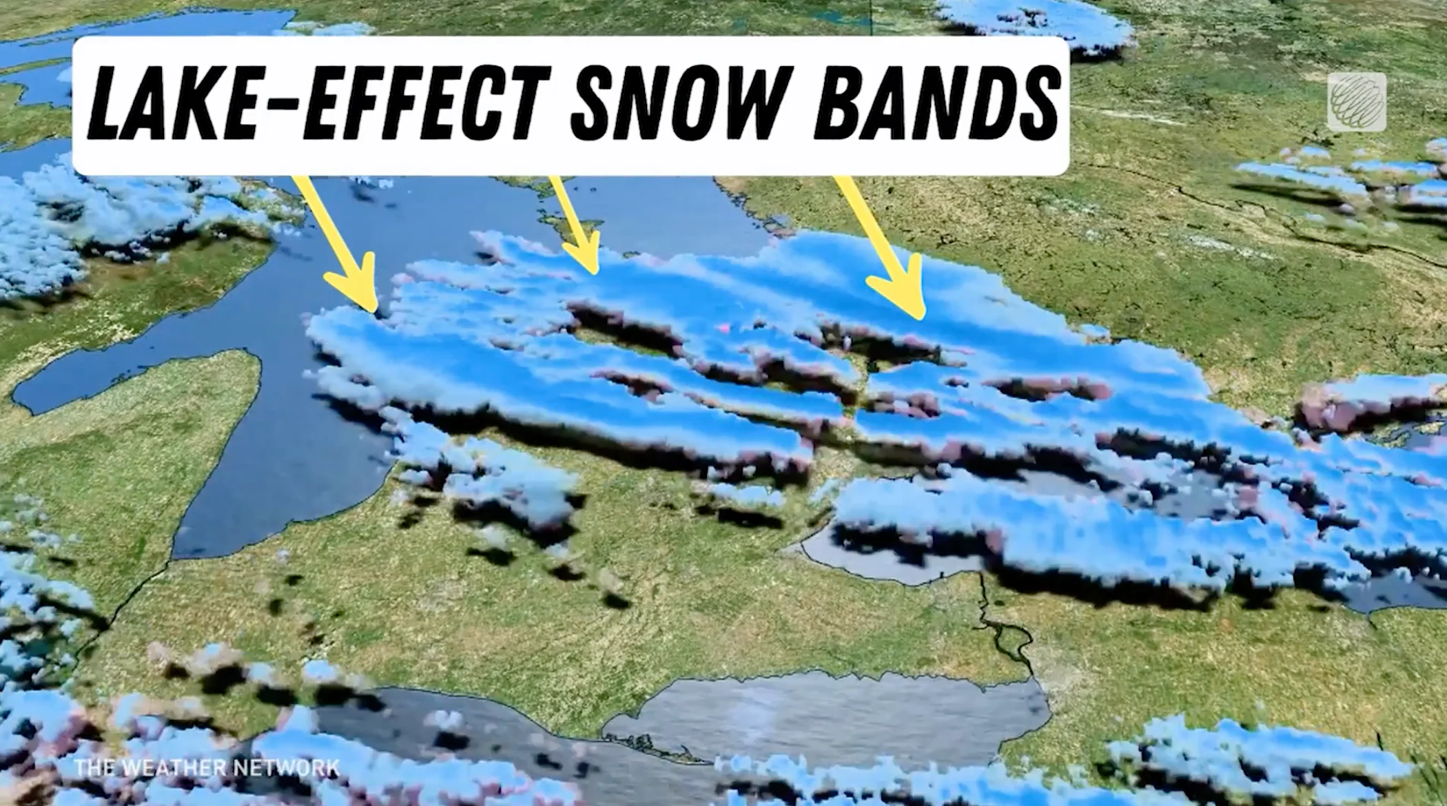 BARON - lake effect snow