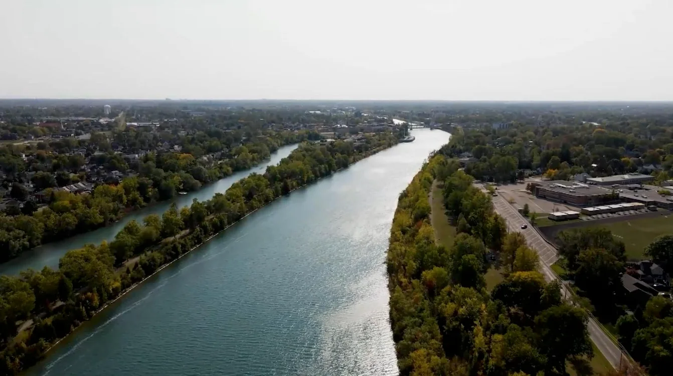 TWN: Welland Canal. Credit: The Weather Network