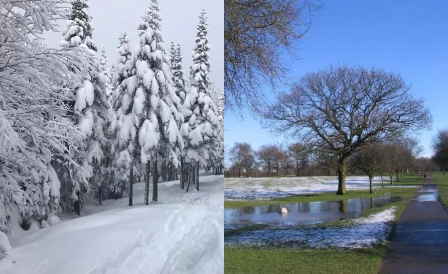 Fonte de la neige : deux tendances opposées au Québec