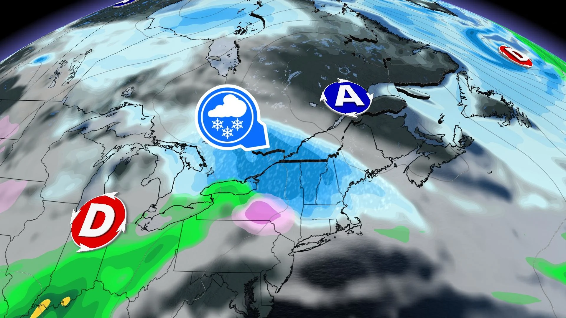 Les prochaines chances de neige au Québec, les voici