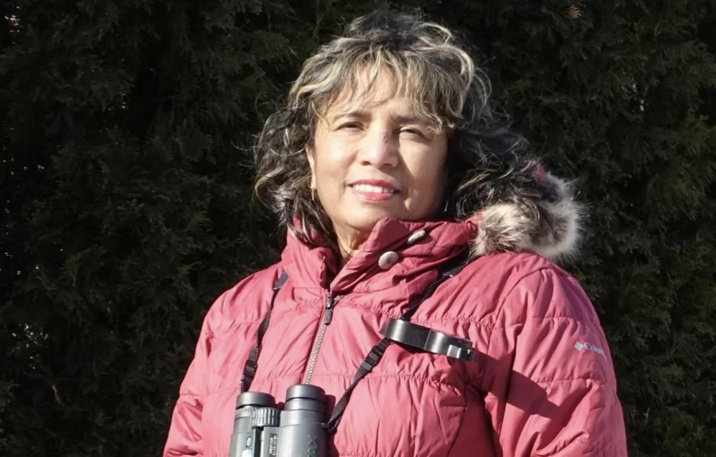 CBC: Deena Errampalli is a bird watcher in Grimsby who regularly goes to the wetlands. (Submitted by Deena Errampalli)