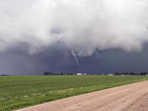 PHOTOS: Tornadoes reported after major severe storms sweep eastern Prairies