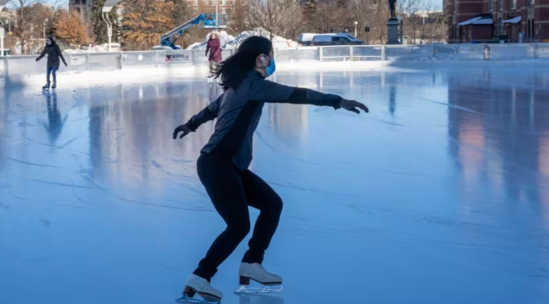 Edgar Rouleau Outdoor Rink Outdoor skating rinks in the Montreal area are slowly disappearing ...