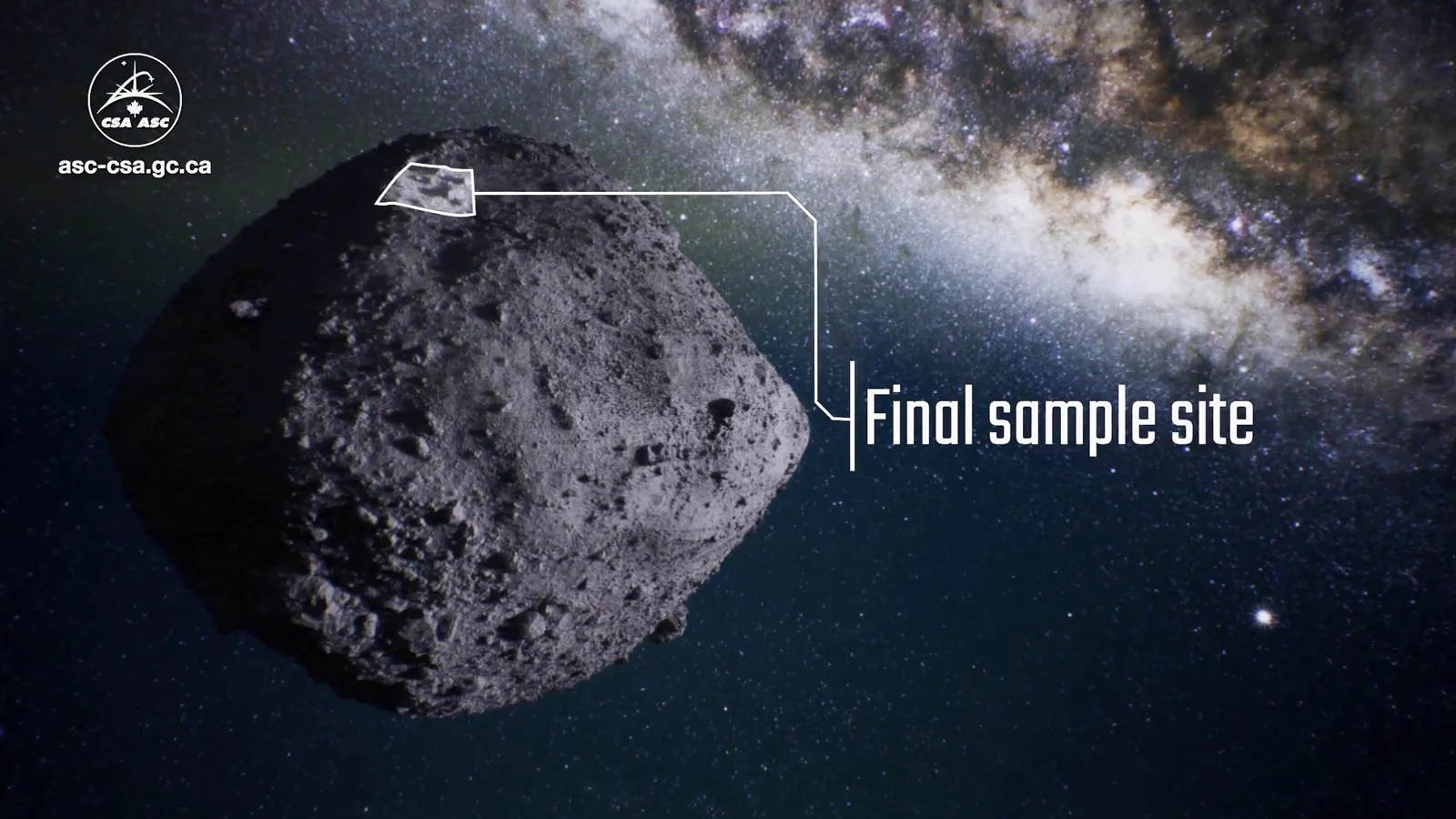 Nightingale-Asteroid-Bennu-NASA-UArizona-CSA-YorkU-MDA