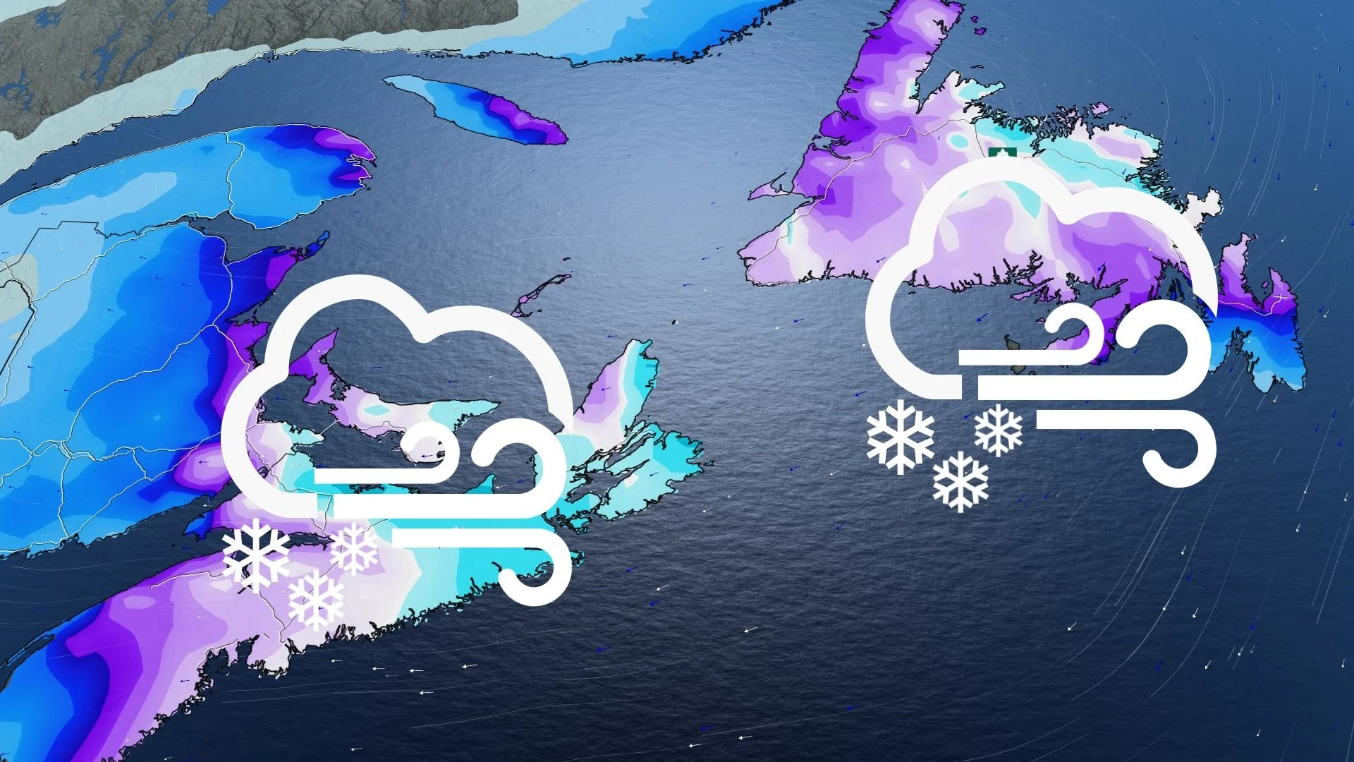 Une mégabordée de plus d'un mètre de neige frôle le Québec