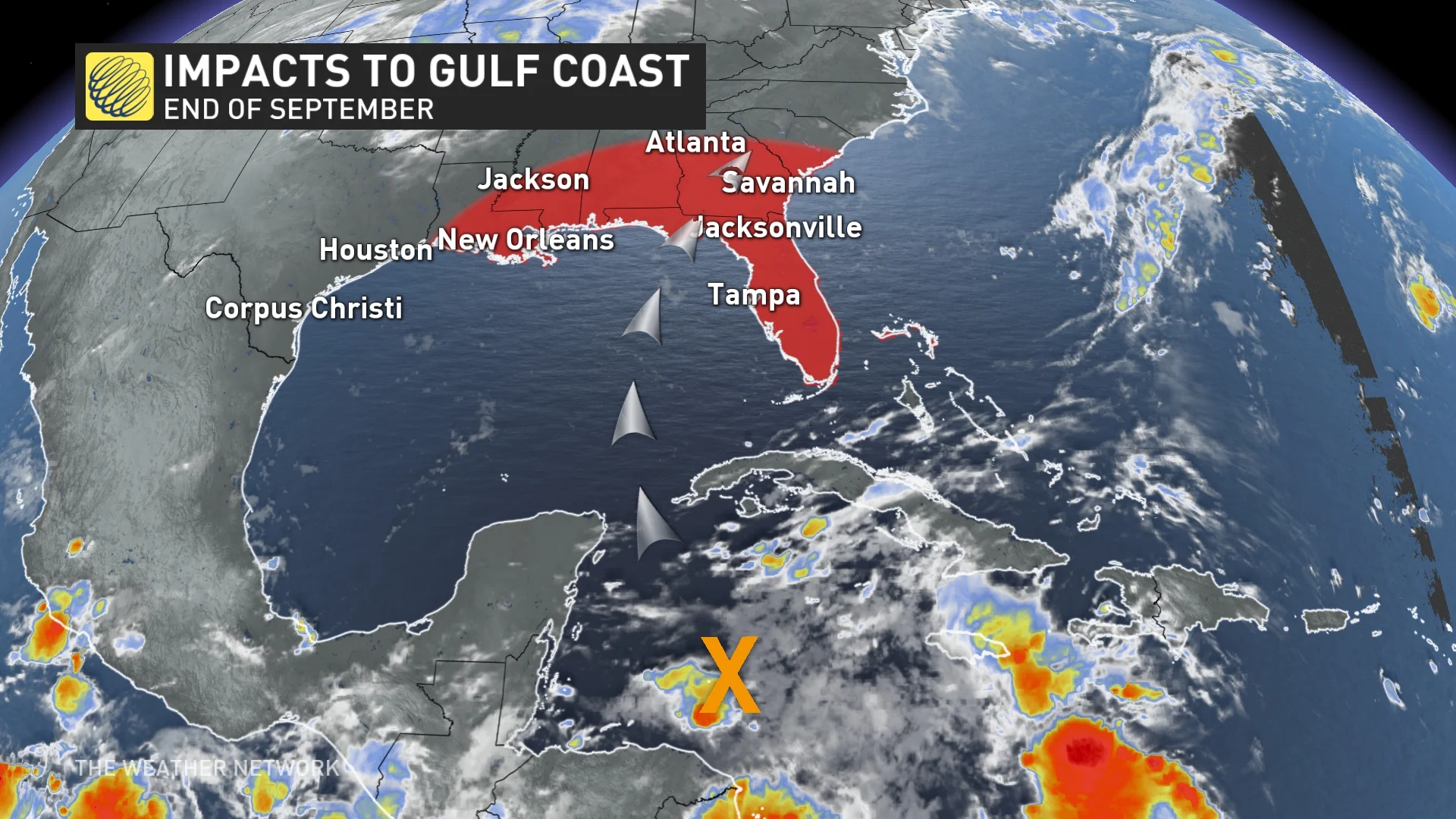 End of September tropical activity/Gulf impacts?