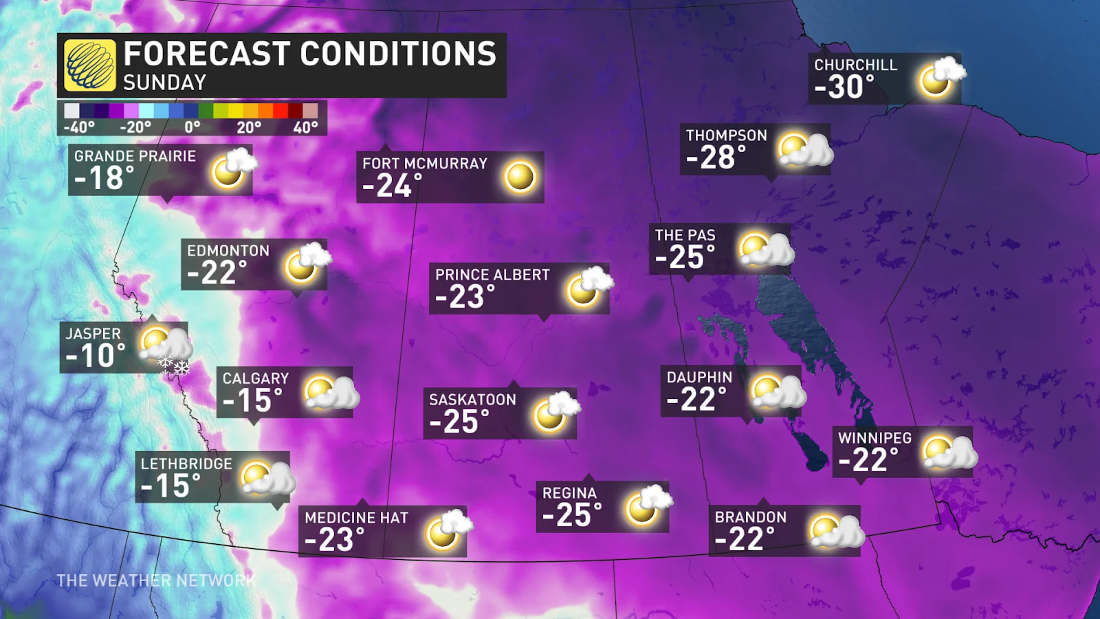 PR forecast Sunday Jan 17