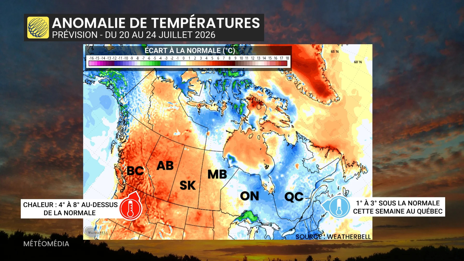 Chaleur extrême : jusqu'à 40° possibles dans cette région