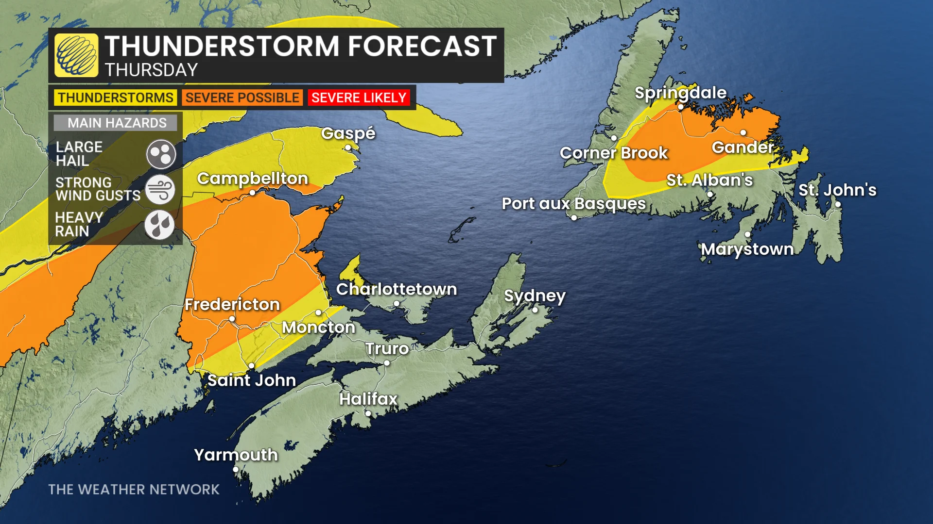 Barron - 0703 Atlantic Canada Thunderstorm Forecast