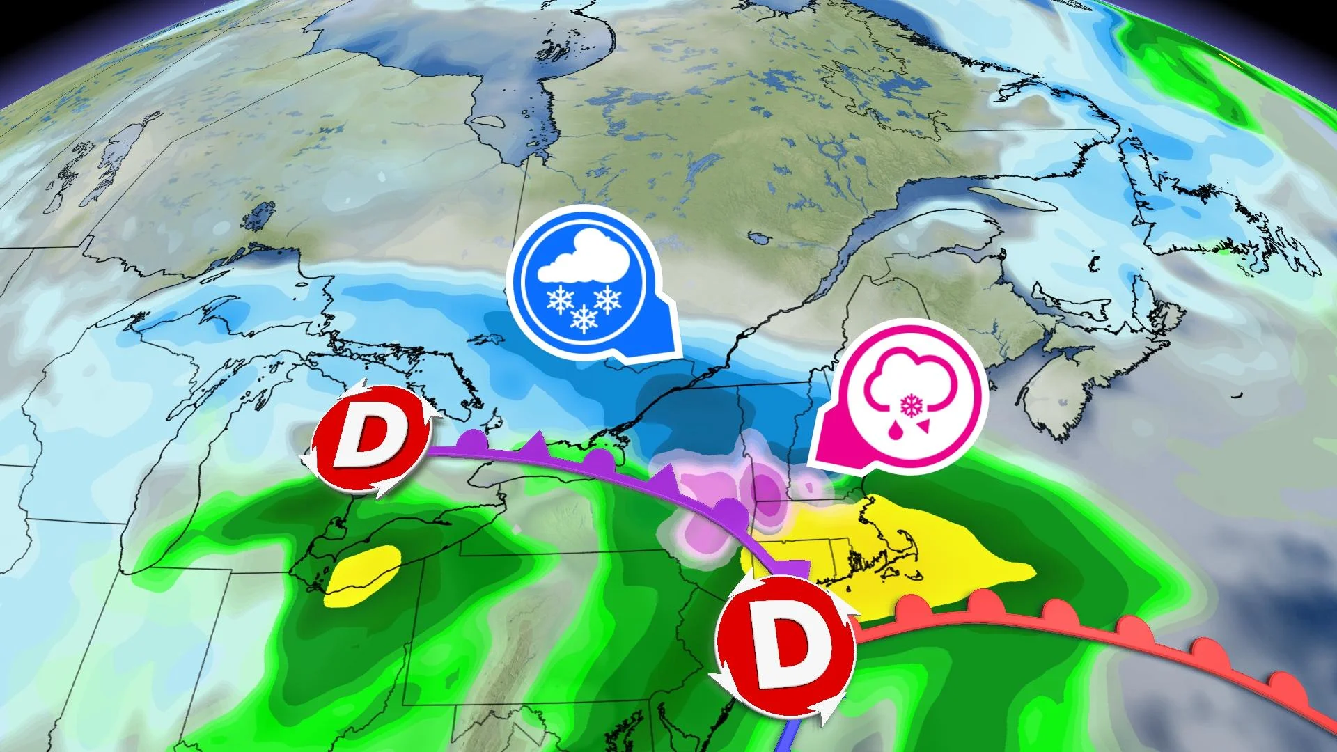 Tempête du vendredi : le Québec va éviter le pire